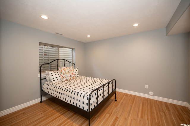 Basement bedroom