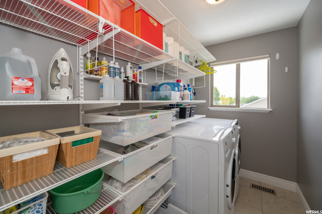 Upstairs laundry