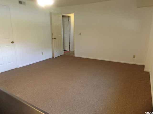 Family room in Basement