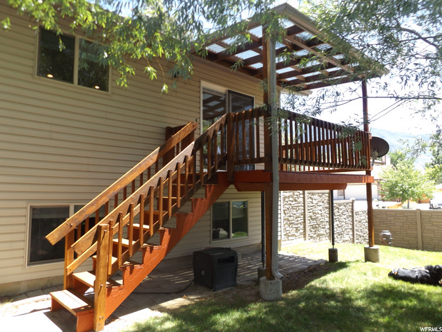 Covered and shaded deck