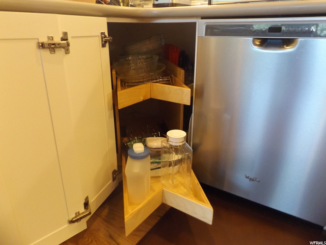 Custom built lazy susan