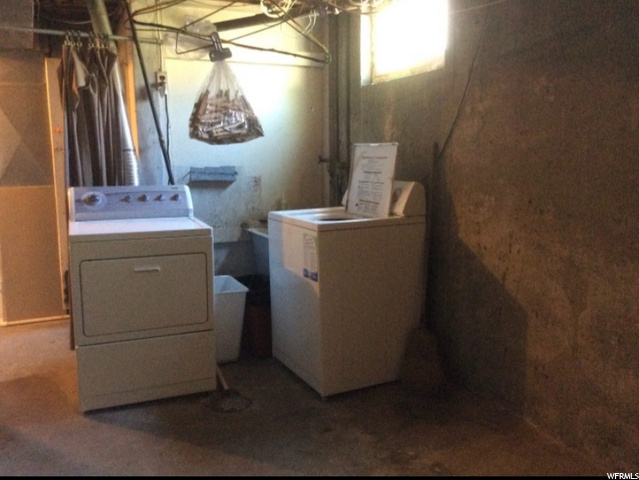 Laundry Area in basement