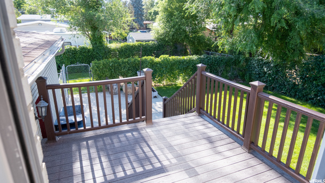 New Deck off Kitchen