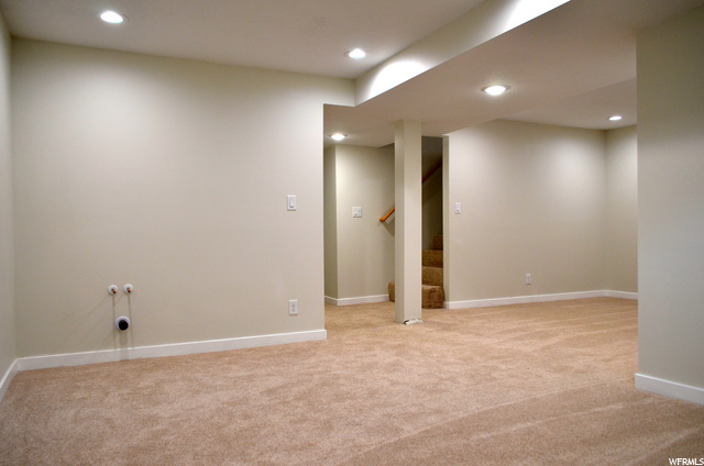 Lovely Family Room Down