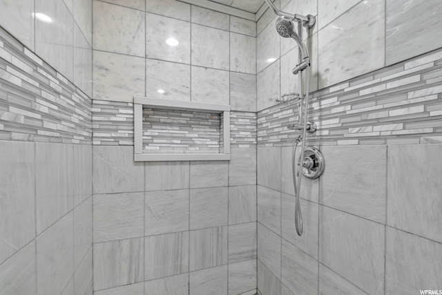Basement shower