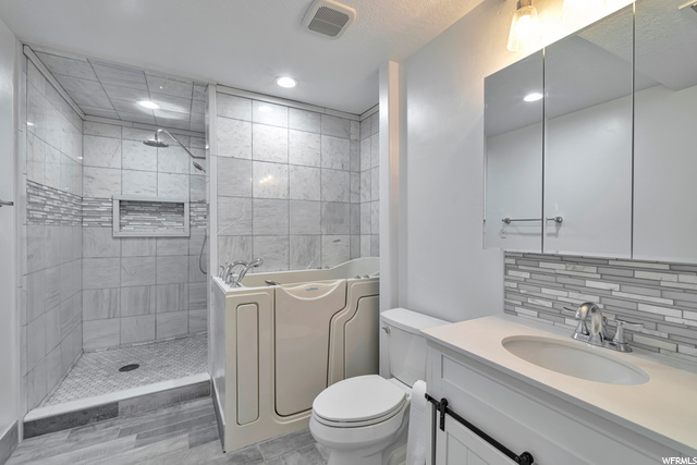 Basement Bath with Walk-in tub