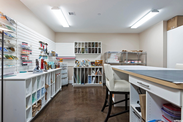 Lower Level Craft/Storage Room