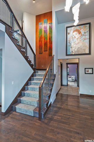 Stairs to the Office Loft