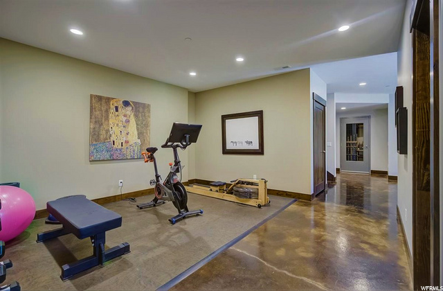 Lower Level Exercise Area