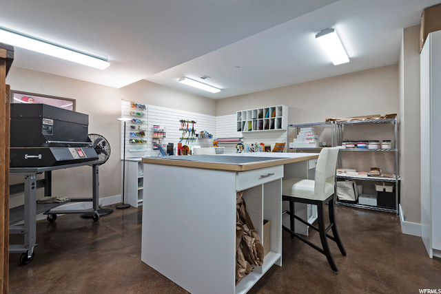 Lower Level Craft/Storage Room