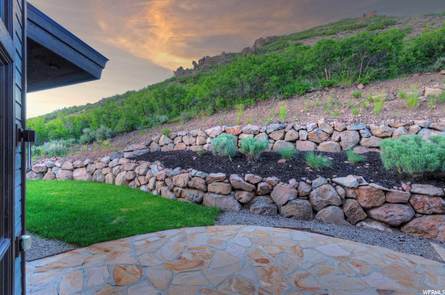 Back Patio & Land Behind the Home
