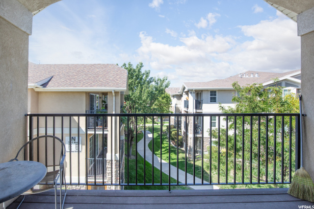 Outside balcony