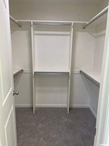 Master walk in closet
