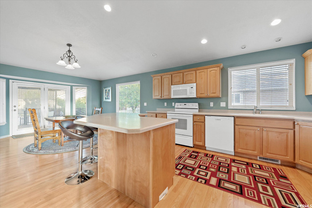Spacious Kitchen with Island