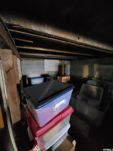 basement storage room