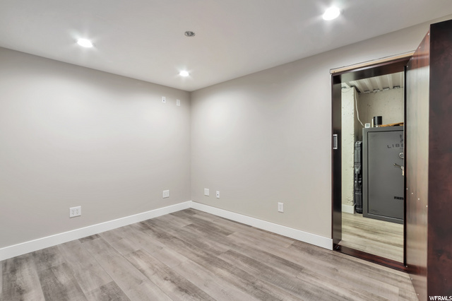 Lower level office space