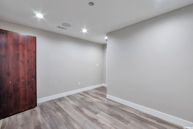 Lower level office space