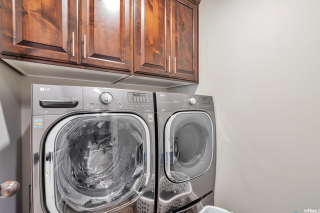 Laundry room off of the mud room