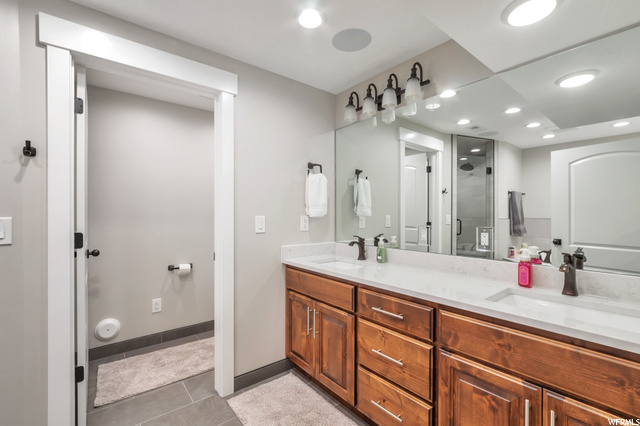Fantastic lower level bathroom