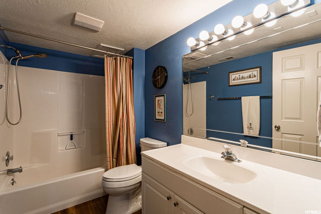 Basement bathroom.