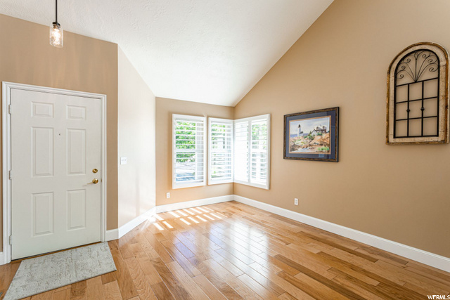 Entry is spacious