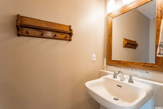 Half bath on main floor!