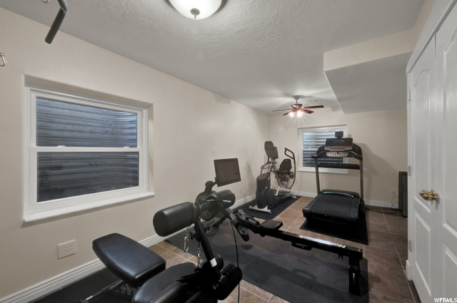 Basement bedroom/Exercise room