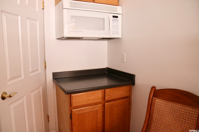 Microwave/snack area
