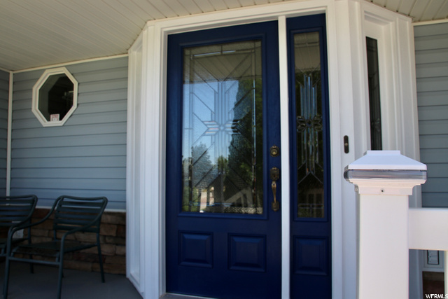 Beautiful Stain glass doors