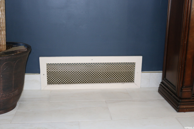 custom return vents on main floor