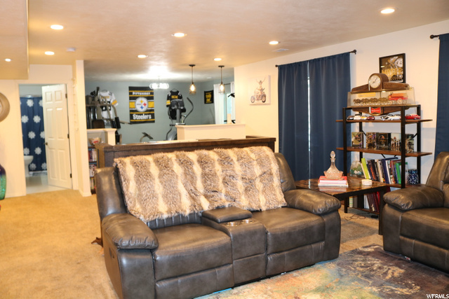 basement living room