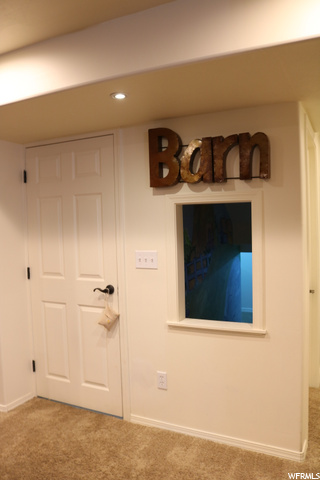 Windo into playroom