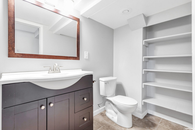 Basement 3/4 bath