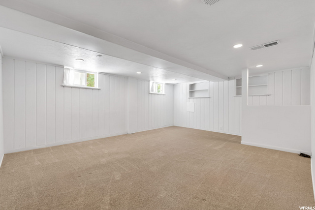Basement family room