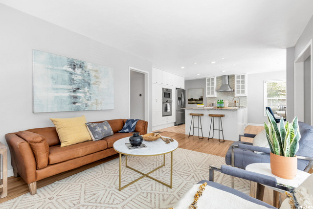 Upstairs living room
