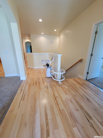 Stairs with Stairlift