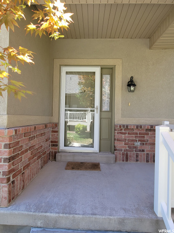 Covered porch