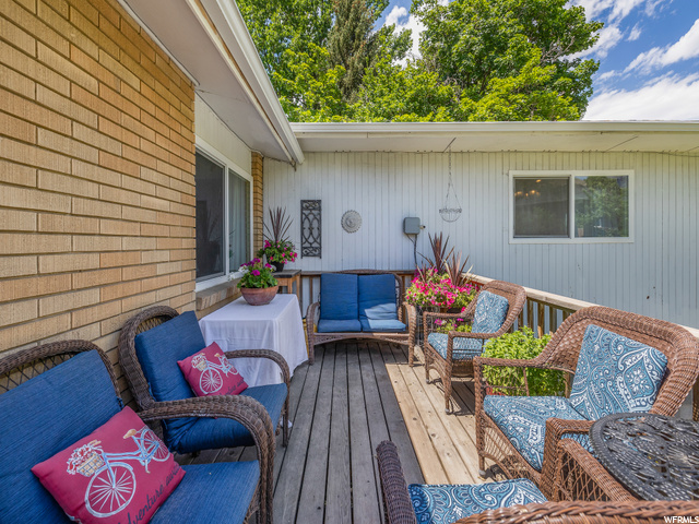 Back Deck off of Kitchen