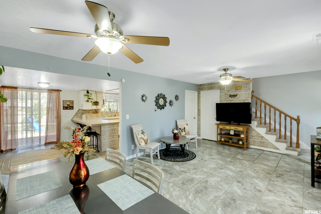 Living Room - Kitchen
