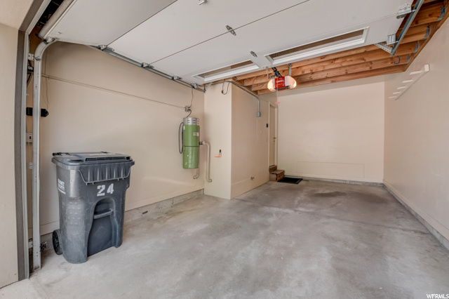Attached garage