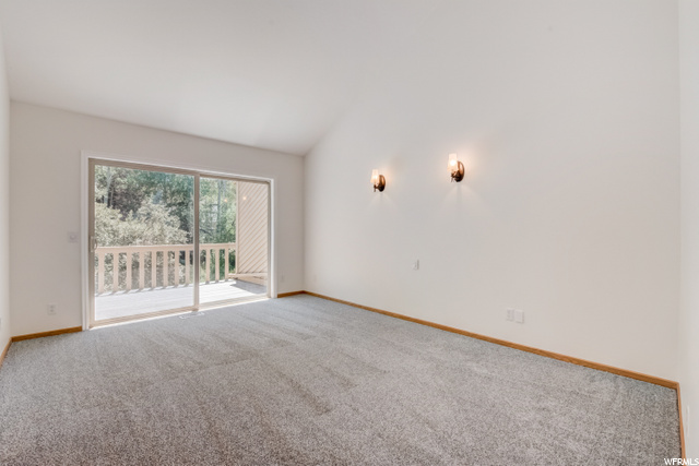 Upper level bedroom #1 walks out to deck with new
