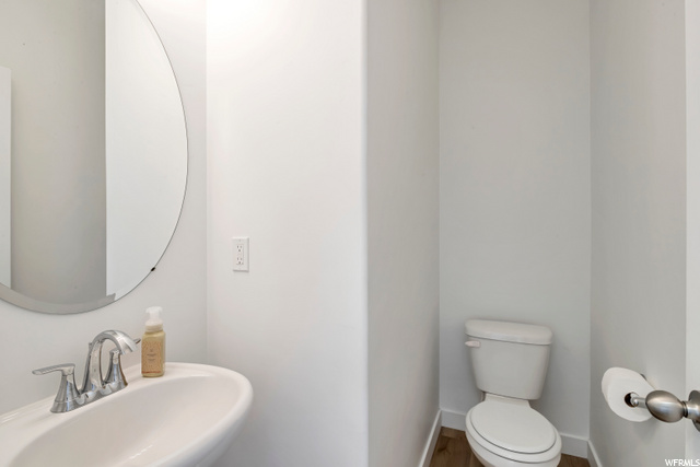 Main floor hall bath
