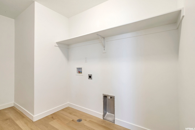 Upstairs laundry room