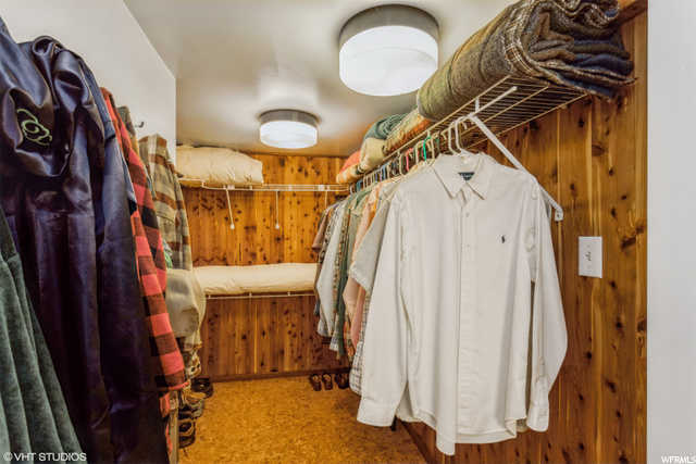 Cedar master closet