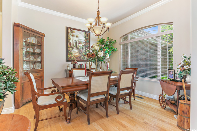 Formal Dining to the right of the front door