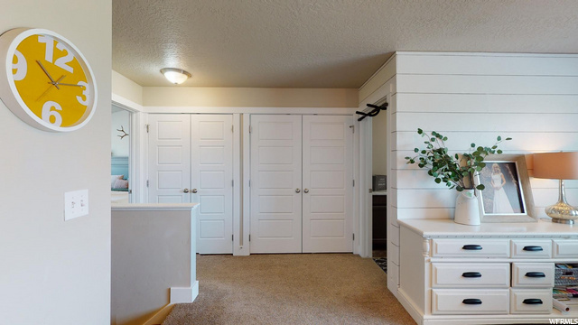Loft is off of large linen closets off of laundry room