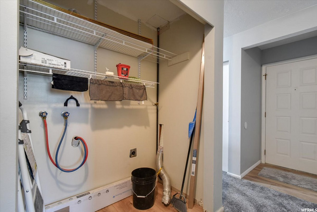 laundry area