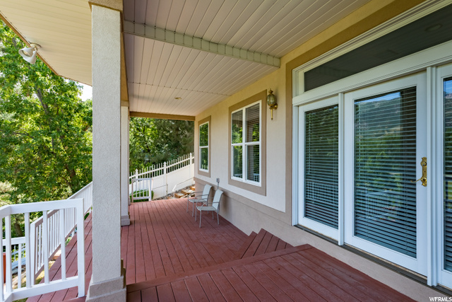 Downstairs Covered Deck