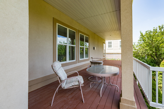 Downstairs Covered Deck