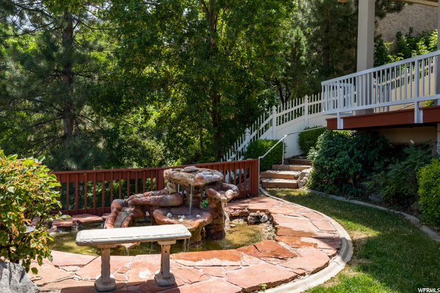 Backyard Waterfall